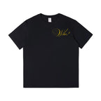 Who Tee “ 001 “ - BLACK + YELLOW